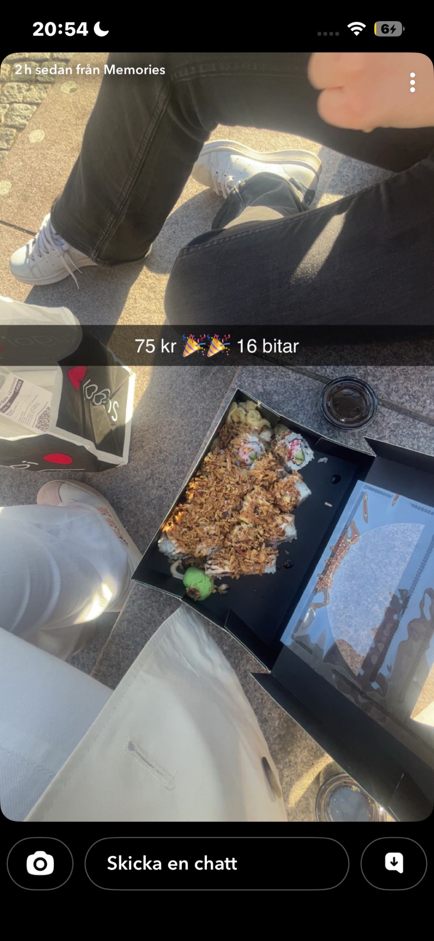 Sushi 16 bitar via Wolt rabattkod – 75 kr
